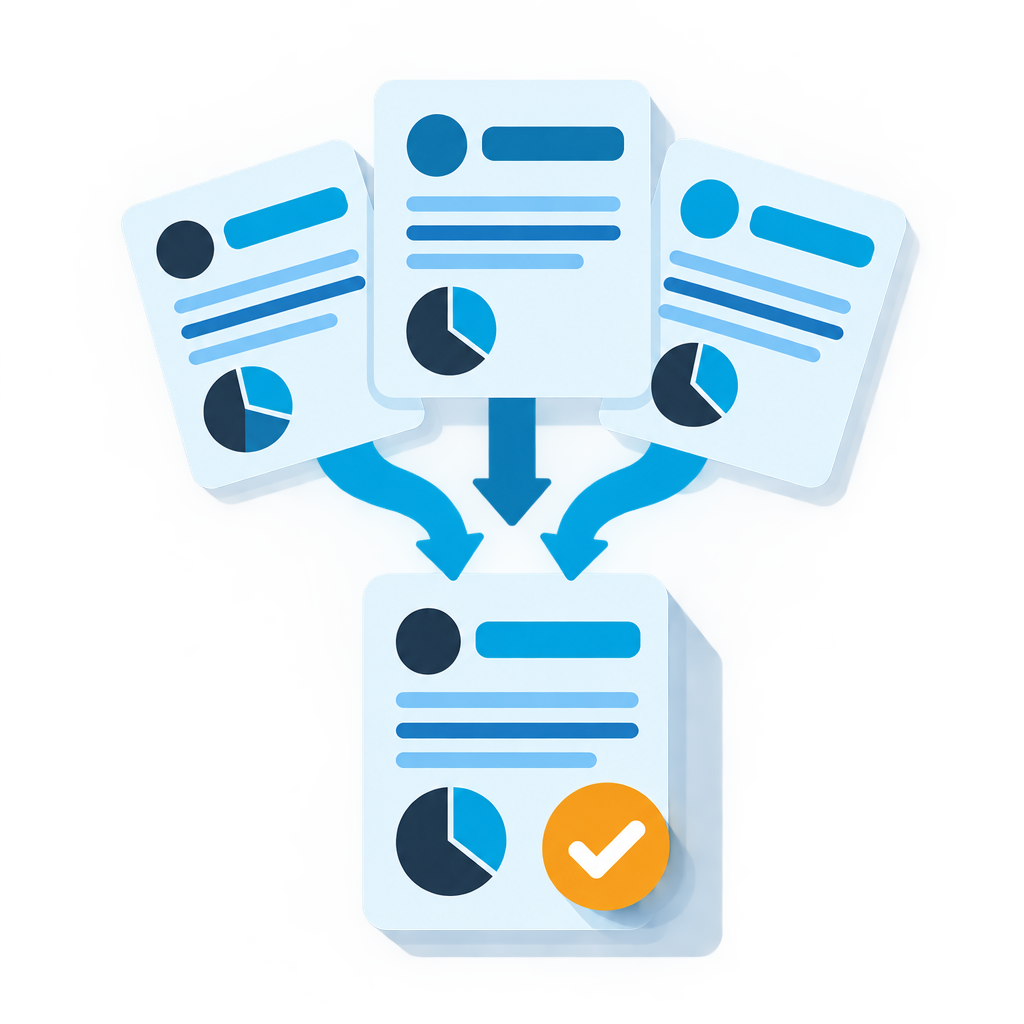Merged Credit Reports illustration